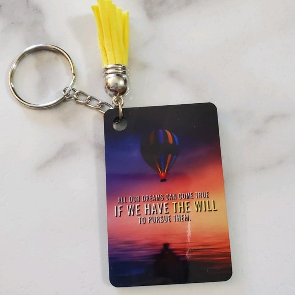 Artisan Accessories - Pursue Your Dreams Keychain